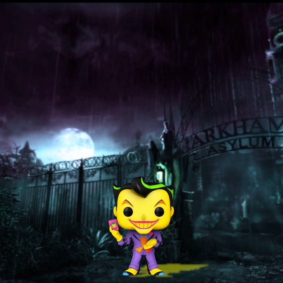 Funko Pop! Black Light Batman & Joker Special Edition! Both Ship In Protectors! - Picture 2 of 13